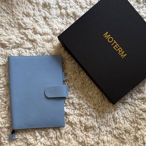 Moterm Blue Leather Planner